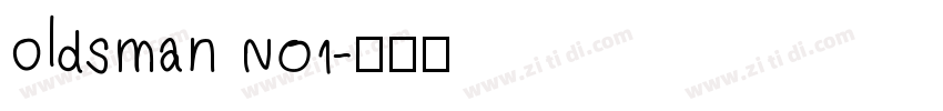 Oldsman No1字体转换